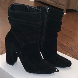 Black aldo booties- size 7